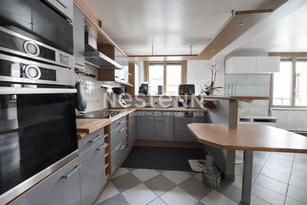 Nestenn Igny - Duplex 70 m² Bièvres centre-ville - Séjour 30 m² - Terrasse - Cave - Petite copropriété - RER C / Ligne V - Plateau de Saclay -Vélizy - Massy