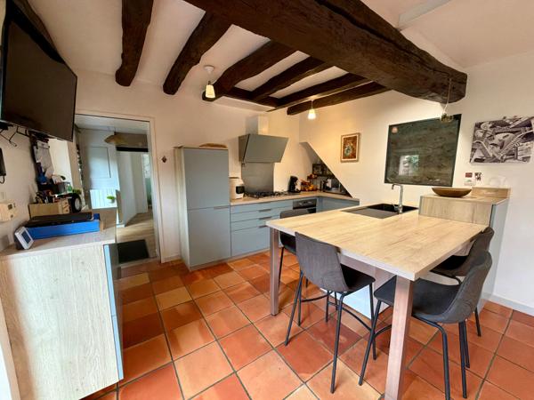 Maison en pierres 3 chambres avec terrain de 550 m2