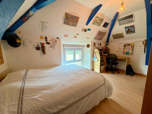 Maison en pierres 3 chambres avec terrain de 550 m2