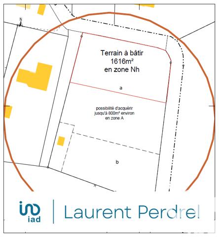 Terrain à vendre 1 616 m² Allaire