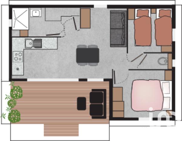 Maison à vendre 3 pièces 35 m² Sulniac