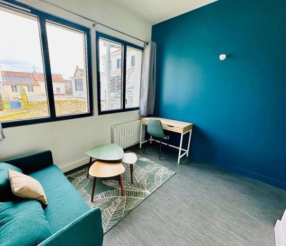 Appartement T1 meublé à louer à Reims, rue du Colonel Moll