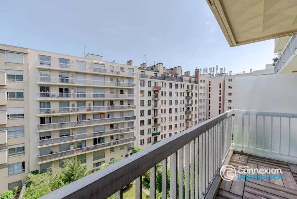 3 pièces -  deux chambres - deux balcons
