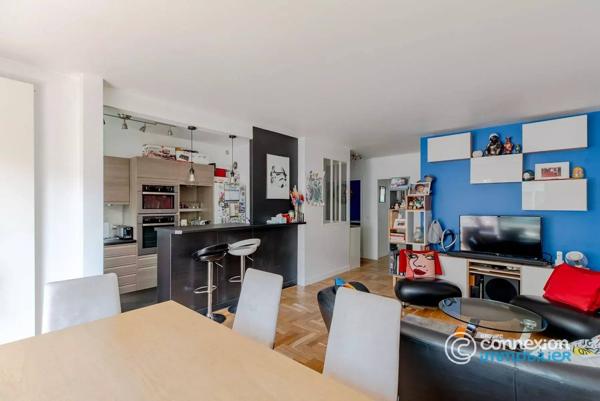 3 pièces -  deux chambres - deux balcons