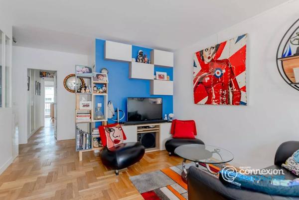 3 pièces -  deux chambres - deux balcons