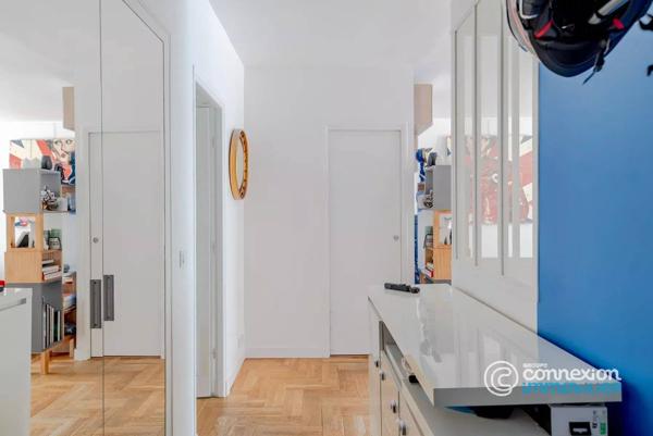 3 pièces -  deux chambres - deux balcons