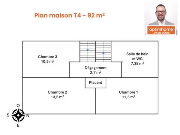 Maison avec jardin, proche toutes commodités, Rennes La Poterie - Landry