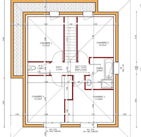 En exclusivité, parcelle de terrain à bâtir avec projet de construction.