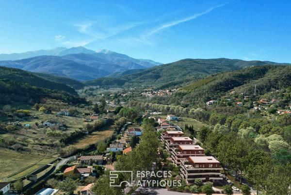 APPARTEMENT 4 PIECES À CÉRET, DANS UN ÉCRIN DE VERDURE MÉDITERRANÉEN