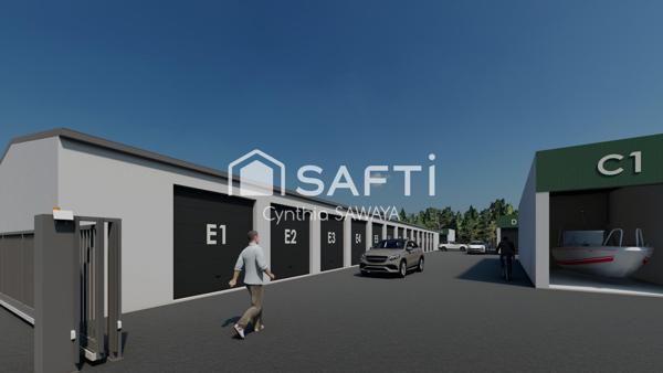 BOX/GARAGE NEUF À BISCARROSSE – INVESTISSEZ OU GAGNEZ EN ESPACE!
