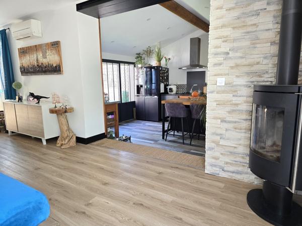 Plain-pied, 3 chambres, piscine, jacuzzi