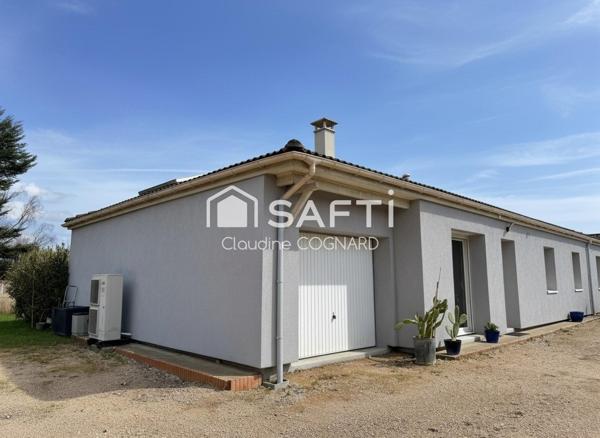 Maison plain pied - 5 chambres - Climatisation