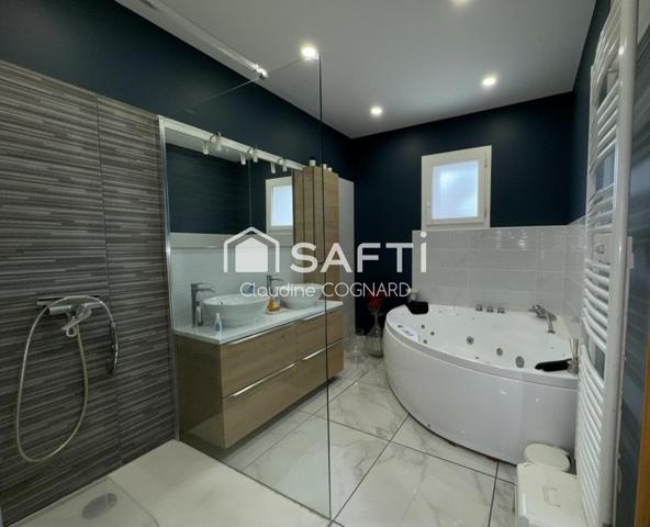 Maison plain pied - 5 chambres - Climatisation