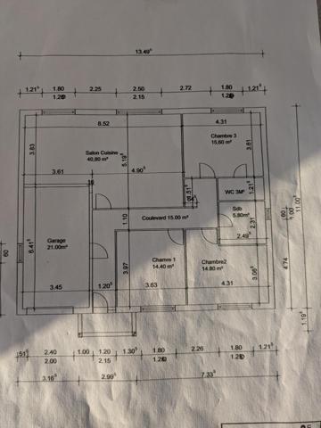 Maison individuelle de plain pied / Construction neuve