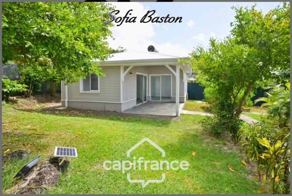 Maison T2 de plain-pied avec jardin privatif de 143m3, piscine et proche plage vendre LE DIAMANT (972) Martinique