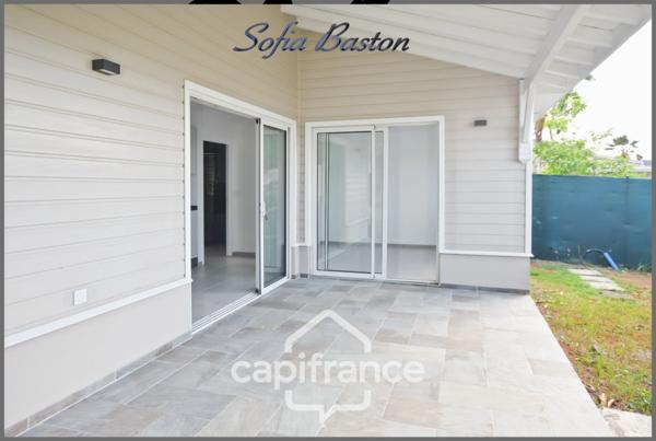 Maison T2 de plain-pied avec jardin privatif de 143m3, piscine et proche plage vendre LE DIAMANT (972) Martinique