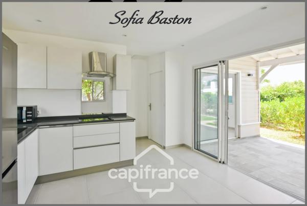 Maison T2 de plain-pied avec jardin privatif de 143m3, piscine et proche plage vendre LE DIAMANT (972) Martinique