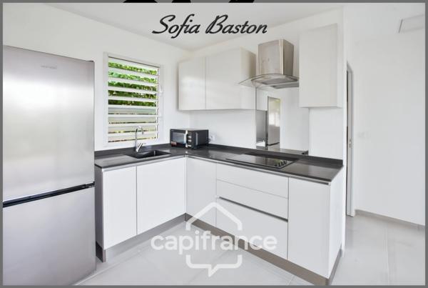 Maison T2 de plain-pied avec jardin privatif de 143m3, piscine et proche plage vendre LE DIAMANT (972) Martinique