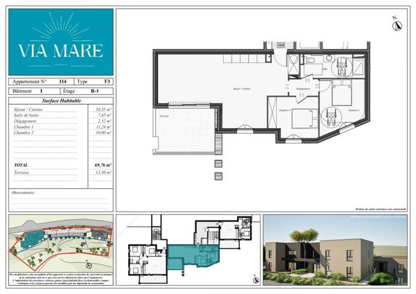 Appartement à vendre 3 pièces GHISONACCIA (20)