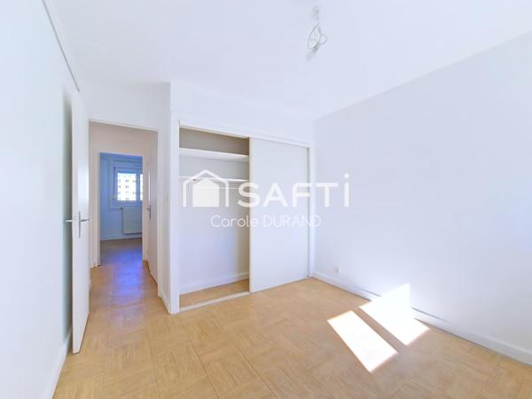 T4 lumineux, 3 chambres, dernier étage