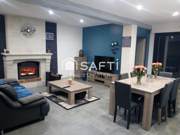 A 20 minutes d'Angers, venez découvrir cette grande maison familiale.