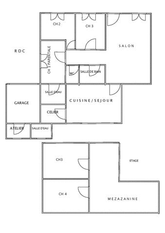 Maison 5 pièces - 156 m²