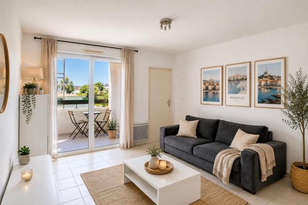 T3 61 m² – 2 chambres – Balcon – Vue dégagée – Sainte-Marthe
