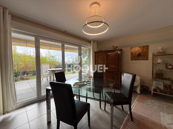 Rare Vourles centre Appartement rez-de-jardin 4 pièces 93.14 m2