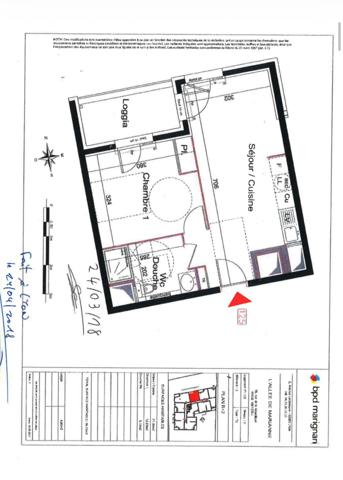 Appartement à vendre 2 pièces MEYZIEU (69)