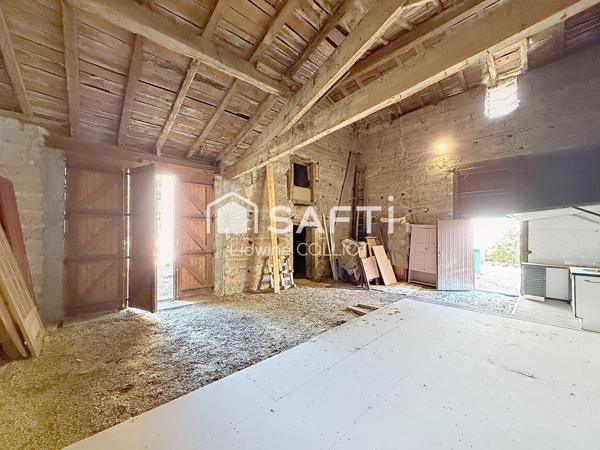 Maison + dépendances : fort potentiel