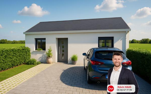 Maison à vendre    2 pièces •  Guénange