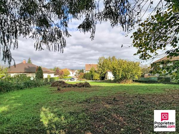 Terrain  Audincourt 1098 m2