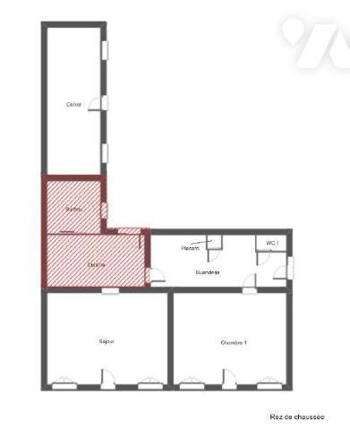 TOURLAVILLE - MAISON EN PIERRE ET JARDIN