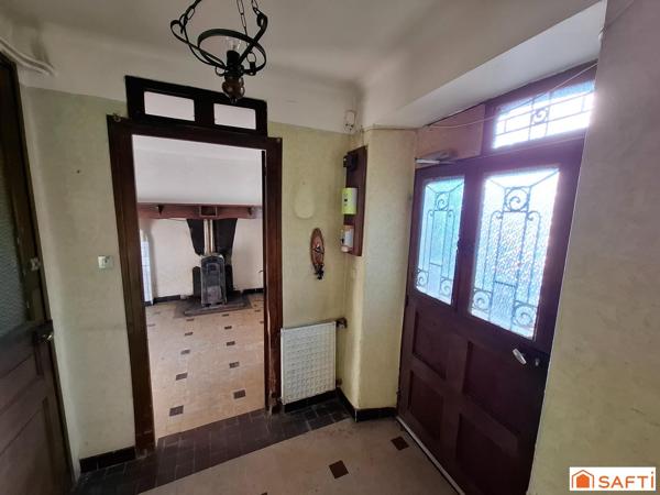 Maison 4 pièces 70m2 à rénover, 2000m2 de terrain