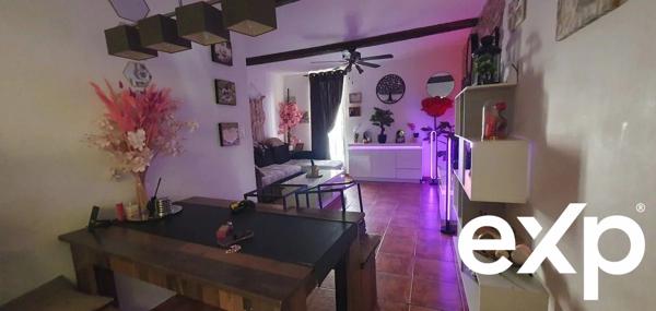 Maison de ville traversante avec terrasse et garage – 80 m² – Vendue louée