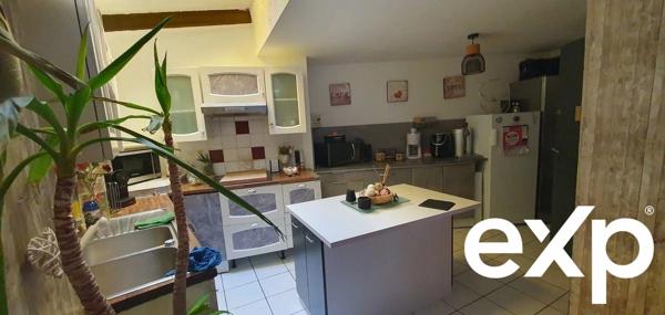 Maison de ville traversante avec terrasse et garage – 80 m² – Vendue louée