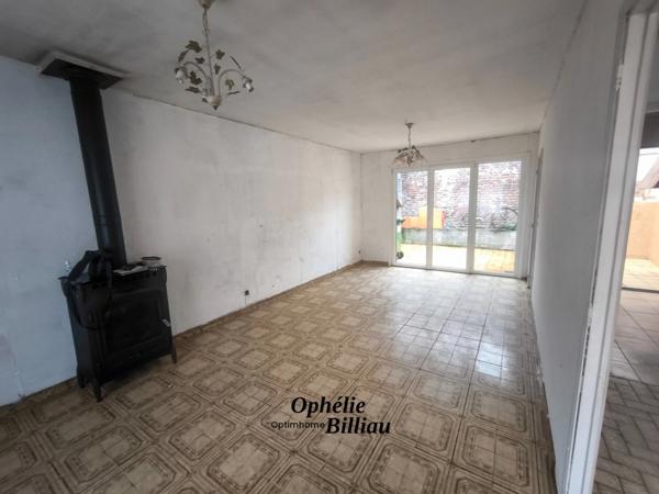 🏡 À vendre à Chocques (62920)– Maison individuelle de plain-pied à rénover – 77 500 €
