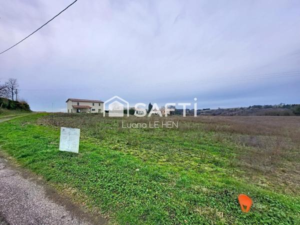 terrain constructible de 1 290 m²