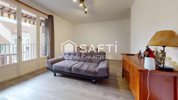 À vendre – Grand T3 lumineux de plus de 73 m² – Villeurbanne