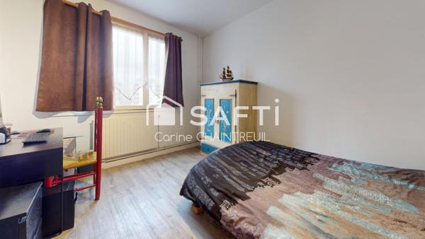 À vendre – Grand T3 lumineux de plus de 73 m² – Villeurbanne