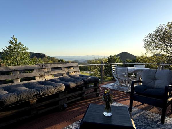 Chalet avec vue exceptionnelle