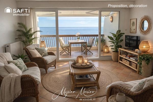 PROCHAINEMENT EN EXCLUSIVITÉ -  APPARTEMENT FRONT DE MER - SAINT-AYGULF