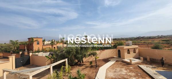 A vendre jolie villa de charme à finir à 26km de Marrakech dans un endroit calme