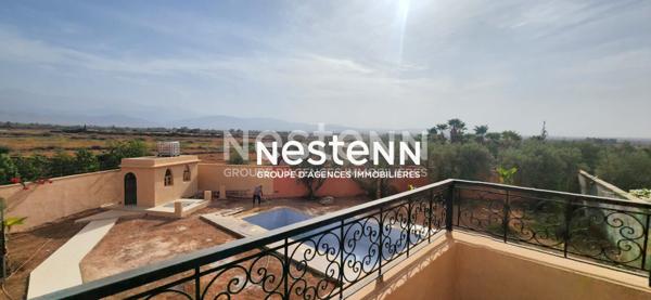 A vendre jolie villa de charme à finir à 26km de Marrakech dans un endroit calme