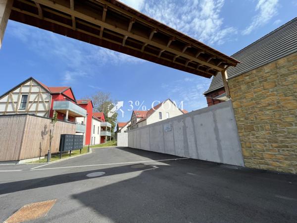 3%.COM - EXCLUSIVITÉ à DINGSHEIM, 3 pièces de 83m², 1 place de parking Dingsheim (67370)