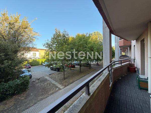 Appartement T3 meublé de 64,37 m² à Toulouse - Secteur Avenue Jean-Rieux, parking, cave