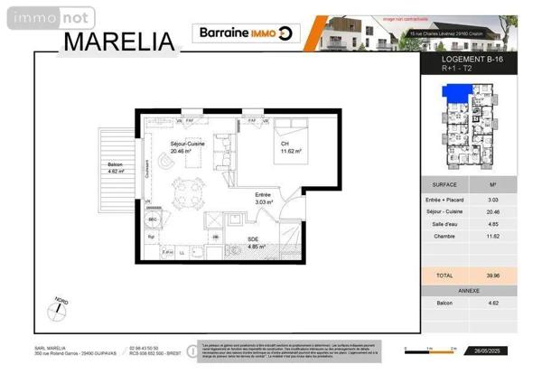 Achat - Appartement | Appartement neuf Crozon 29160 2 pièces 39 m 2