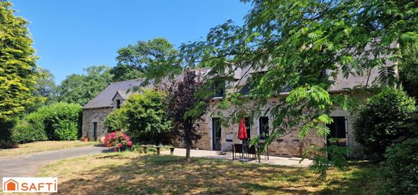 Magnifique longère en pierres