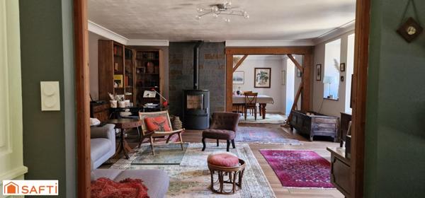 Magnifique longère en pierres