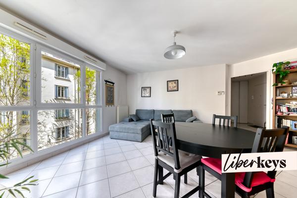 Appartement lumineux T3 de 63,5m² à Lyon 7 avec une loggia - Garage en sous-sol